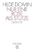 Nur eine Rose als St�tze