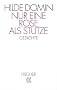 Nur eine Rose als St�tze