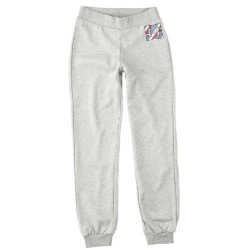 DC Shoes Damen Jogginghose Bellair Fleece Sweat, heather grey, 40 (L), D061460067