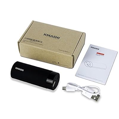 Kmashi Victor K1 5000mAh Ultra Lightweight Portable USB 2Amp Input Fast Charging External Battery Backup Pack...