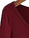 ROMWE Women's Long Sleeve Asymmetrical Tshirt Dress