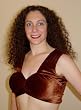 Brown Stretch Velvet Sleeveless Crop Top