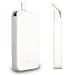 Apple iPhone 3G Premium Glide Leather Case + Screen Protection Film from Elago - (White / Gray)