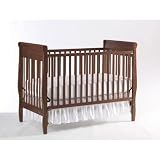 Graco Sarah Drop Side 4 in 1 Convertible Crib, Walnut