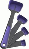 Chef'n SleekStor Swivel Spoons, Blueberry/Anthracite