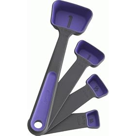 Chef'n SleekStor Swivel Spoons, Blueberry Anthracite by Chef'n