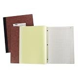 Lab Research Notebook, 100 numbered sets, carbons. Ruled 4 sq/inch 11 x 8 1/2 TOP35125