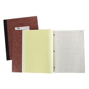 TOPS Laboratory Research Notebook, 8.5 x 11 Inches, Carbon, 100 Numbered Sets, 100 Sheets, White and Canary, (35125)