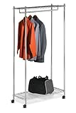 Honey-Can-Do GAR-01120 Heavy Duty Rolling Garment Rack
