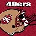 San Francisco 49ers Plush Throw Blanket