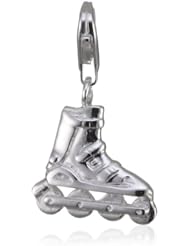 VINANI brand Germany 925 Sterling Silver Charm Pendant Inline Skate shiny HIN