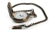 Ornate Equestrian Quartz Pocket Watch in Presentation Box (PW006)