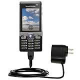 Rapid Wall / AC Charger for the Sony Ericsson C702c - Gomadic Brand w/ TipExchange Technology
