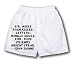 White Boxer Short with Sir, more than kisses, letters, mingle souls; For, thus friend...