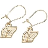 LogoArt Matt Kenseth 14K Very Small Number Dangle Earrings