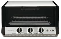Cuisinart TOB-50 Classic Toaster Oven Broiler, brushed stainless and black