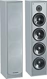 BIC America Venturi DV64 2-Way Tower Speaker, Silver (Single)