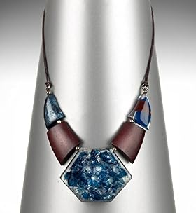 Mixed Chunky Bead Collar Necklace Mixed Chunky Bead Collar Necklace