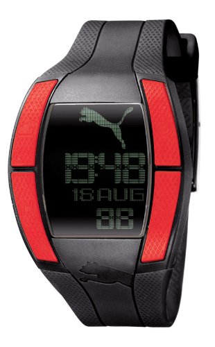 Puma Time Herrenuhr TOP FLUCTUATION GENTS BLACK RED A.PU910421005