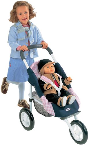 Childrens Toyshop  Toys : My Own Baby 3 Wheel Pushchair