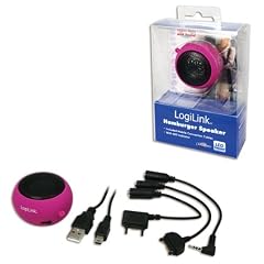 Portable Active Speaker Hamburger - Tragbarer Lautsprecher - 2.5 Watt