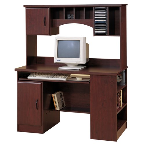 Traditional Cherry Compact Computer Desk Traditional Classic Collection by South Shore Furniture - 4