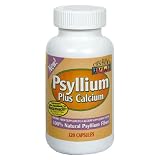 21st Century Psyllium Plus Calcium, 120 Capsules (Pack of 2)