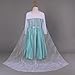 Pettigirl Little Girls' Snowflakes Cosplay Dress with Necklace and Bracelet Decoration 5Y Light Green
