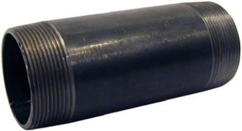pannext fittings corp nb-0120 1/8" x 2", Black Nipple