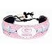 Green Bay Packers Pink NFL Football Bracelet