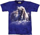 The Mountain His Divine Presence Bison Buffalo Adult Tee T-shirt