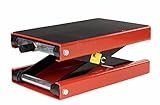 1100 LB Wide Deck Motorcycle Center Scissor Lift Jack Hoist...