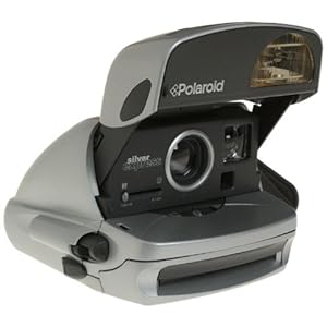 Polaroid One Step Silver Express Instant 600 Camera