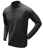 Microskin Powerstretch Long Sleeve Top Tee - Black