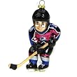 Colorado Avalanche NHL Glass Hockey Player Ornament (4")