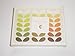 Orla Kiely Note Cards Set of 8 Natural Stem Item# 19326