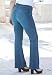 Denim 24/7 Plus Size Retro 70's Bell Bottom Jeans (VINTAGE,18 W)