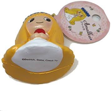 Rare Amalka Princess Squishy Charm with Phone Dust Plug