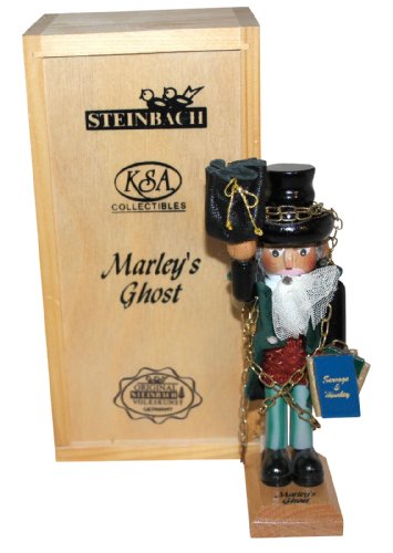 Kurt Adler Steinbach Wooden Christmas Carol Ornament, Set of 3 Kurt Adler Steinbach Wooden Christmas Carol Ornament, Set of 3