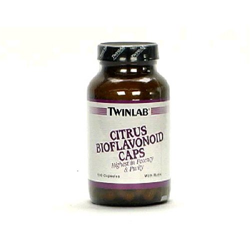 Twinlab Citrus Bioflavonoid Caps, 100 Capsules (Pack of 3)