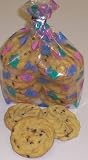 Gourmet Food : Scott's Cakes 1 lb. Chocolate Chip Shortbread Cookies in a Bunny Hop Bag