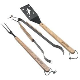 Buckaroo Barbeque Round Up 3-Piece Tool Set by 