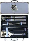 NFL Jacksonville Jaguars 8pc. BBQ Set w/Case