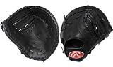 <少年軟式ファーストミット>Rawlings フラッシャー ブラック 2008NEWモデル RJ-48F-90-L