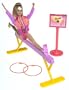 Barbie Girl Super Gymnast Play set
