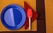 Zelco Mangia Portable 3-Piece Flatware Set, Service for 1, Red