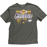 adidas Los Angeles Lakers 2009 NBA Finals Champions Fresh Paint T-Shirt