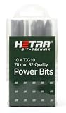 414PXIrzGoL. SL160  Hetra (70mm) 2.75 In. Magnetic Power Bit 10 Piece TX 10, Torx 10 Power Bits