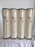 4 PACK Jandy CL-460 ALL AMERICAN Replacement Cartridge, Unicel C-7468, Pleatco PJan115, Filbur FC-0810, OEM A0558000, Swimming Pool Filter Cartridges