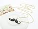 CHILDCITY Retro Mustache Necklace Hipster Beard Statement Pendant,Black